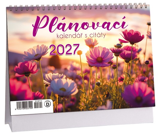 Kalendář Plánovací s citáty 2027