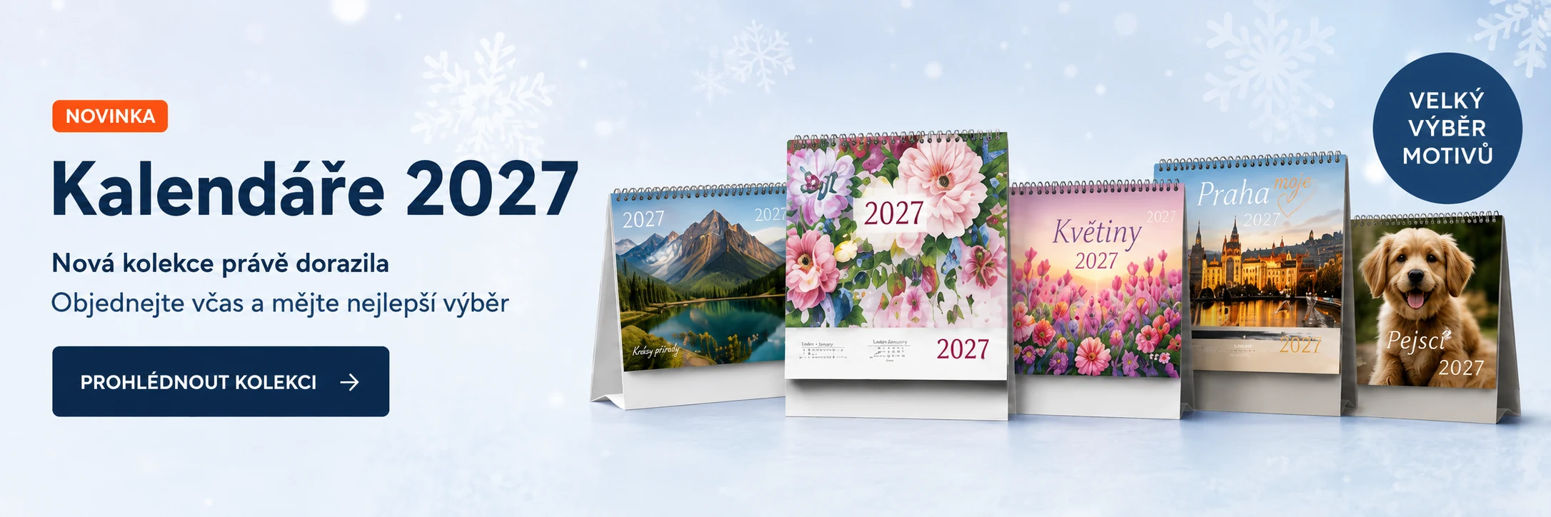 Lịch năm 2027 – bộ sưu tập mới vừa về